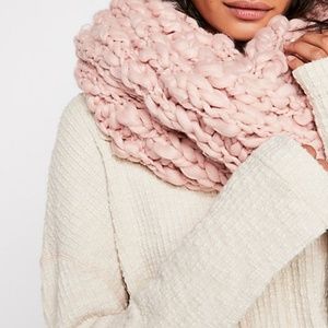 Free People Dreamland Chunky Knit Infinity Scarf